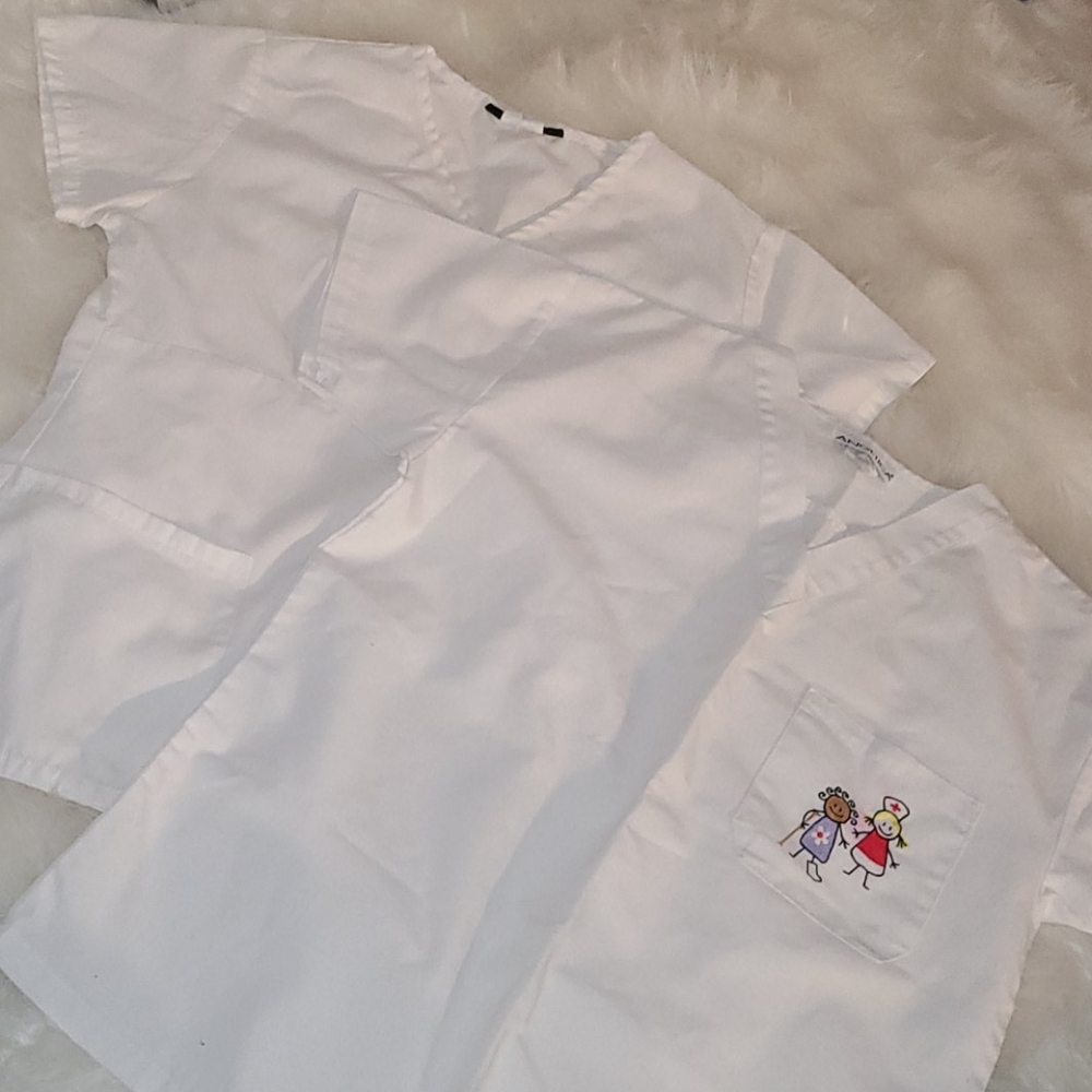 Nursing Scrub Tops